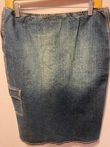 Juliet Dream Maternity Denim Jean Skirt w/3 Pockets SIze XS FAST FREE SHIP NWT - Picture 6 of 7