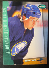 Derek Plante 1994-95 Rookie Standout Parkhurst #277 Buffalo Sabres