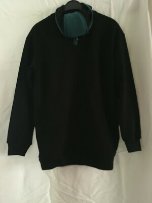 Schwarzer Pullover mit  hohem Kragen von epc Sport Gr. 36/38 NEU!