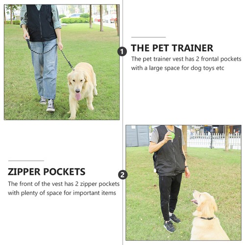 Pet Training Vest Dog Handler Trainer Gilets D'entraînement usine Chien