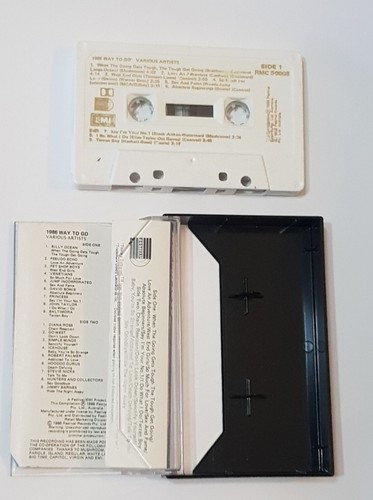 1986 Way To Go Vintage Music Audio Cassette Tape Various Artists Compilation 182 - Picture 21 of 24