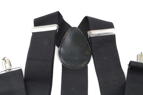 Extra Wide Unisex Suspenders 35mm / 50mm Adjustable Clip On Strong Mens Braces - Picture 5 of 90
