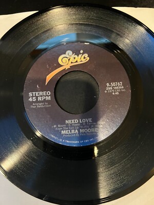 45 Melba Moore  Miss Thing  Need Love  EPIC  NM