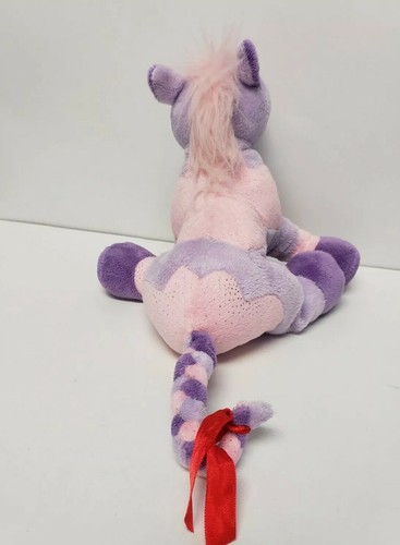 Ganz Webkinz Pink & Purple Mystic Pony Plush No Code Braided Tail - Picture 10 of 10