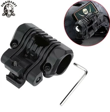 Tactical Fast Helmet Flashlight Mount Holder Torch Clip Clamp Bracket for Helmet