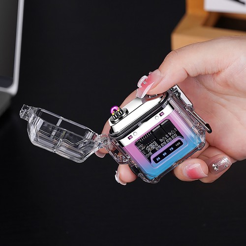 Electric Plasma Lighter Waterproof Windproof Dual Arc USB Rechargeable Flameless - Picture 10 of 16