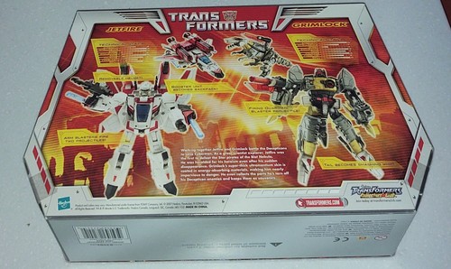 Transformers Robots In Disguise JETFIRE GRIMLOCK New Misb Box Set 2001 Rid - Picture 4 of 5