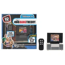 Tiny TV with Remote: View Top Big Bang Theory Scenes