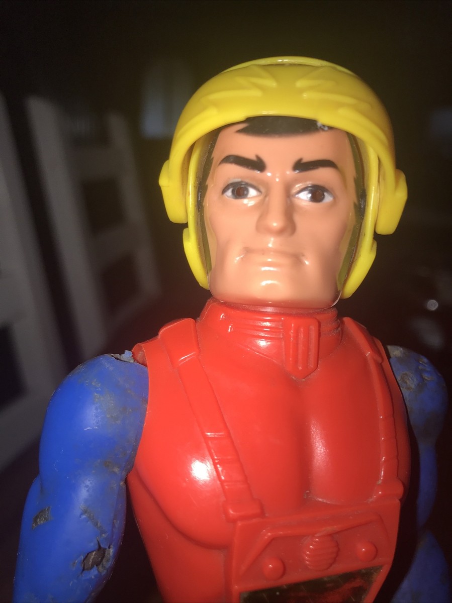 Big jim action figure captain laser lumière vintage toy 1979