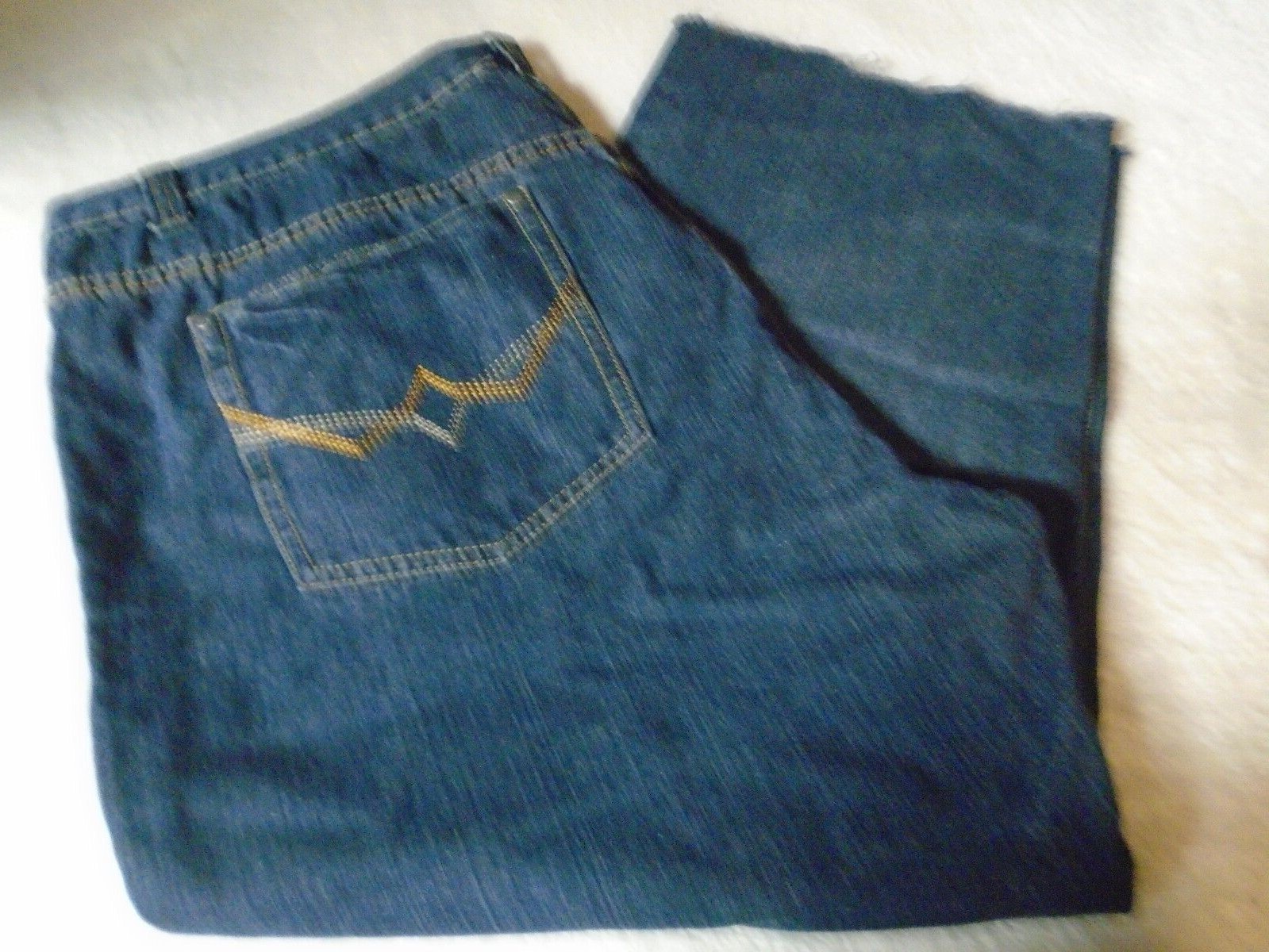 Old Skool Men's Denim Cut Off Jeans Men's Size 46x2… Gem