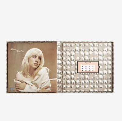 洋楽 Billie Eilish Happier Than Ever LP GUCCI Billie Eilish x Gucci Happier Than Ever (2LP), Unopened
