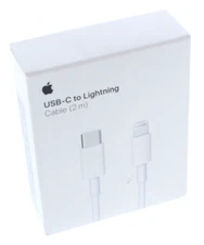 Apple USB C to 8 Pin Connector Cable 2 meter (6.5 ft) A2441 White MQGH2AM/A
