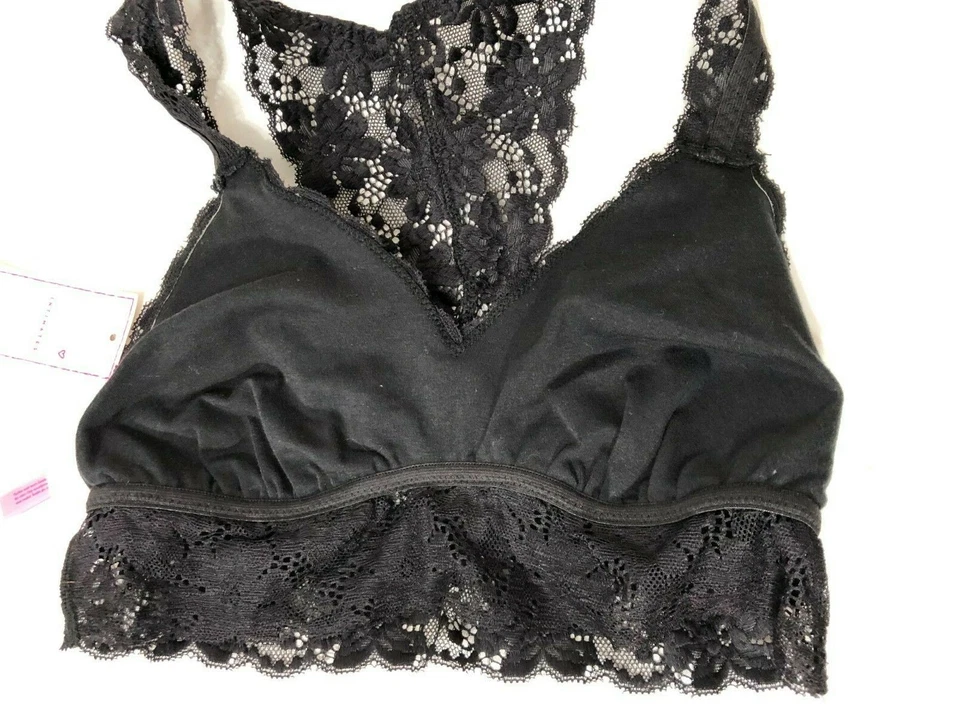 Jenni Wireless Racerback Bralette S Longline Lace Bra Black Jennifer Moore - Image 4 of 4