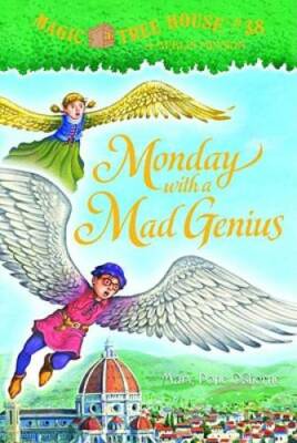 Monday with a Mad Genius (Magic Tree House, No. 38) - Hardcover - GOOD