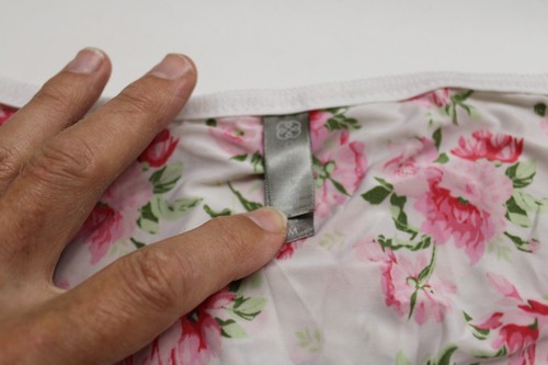 Tummy Control Shaper Sissy Silky Lace Bow White Pink Princess Brief Panties M - Picture 7 of 9