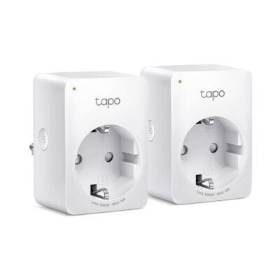 TP-Link Tapo P110 Smart Plug 2-Pack WLAN 3680W Sprachsteuerung Alexa Google Home