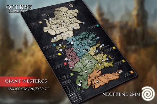 RISK: Game Of Thrones compatible Gamemats - Imagen 8 de 20