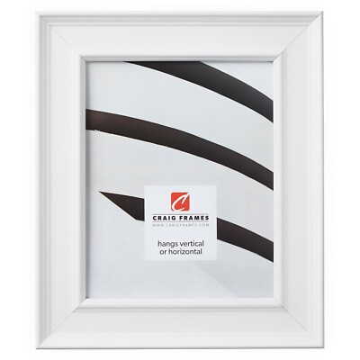 Craig Frames Revival, 2.0'' Oak White Picture Frame Poster Frame