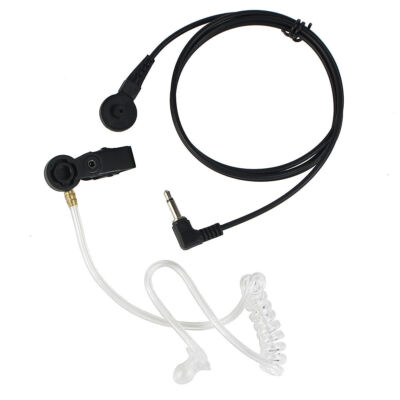 Jack Straight Listen Only Transparent Acoustic Tube