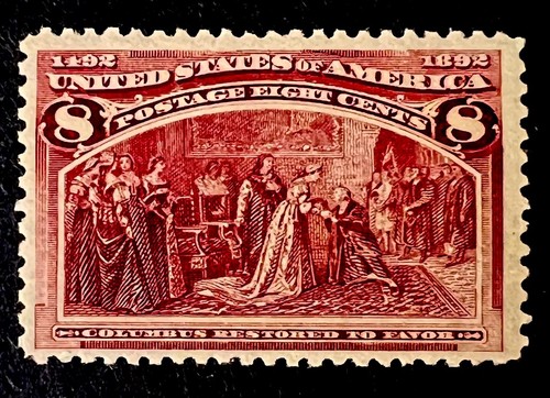 US STAMPS LOT(4) #234 MH,235 MRG,236 MNH, 237 MNH cv=$485 - Picture 4 of 5