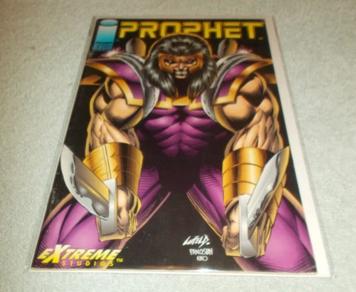 PROPHET # 1 GD+ IMAGE COMICS 1993 COUPON ATTACHED ROB LIEFELD
