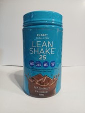 GNC Total Lean Shake 25 Rich Chocolate 29.35 oz 16 Servings Exp 07/27 12.53 per gallon