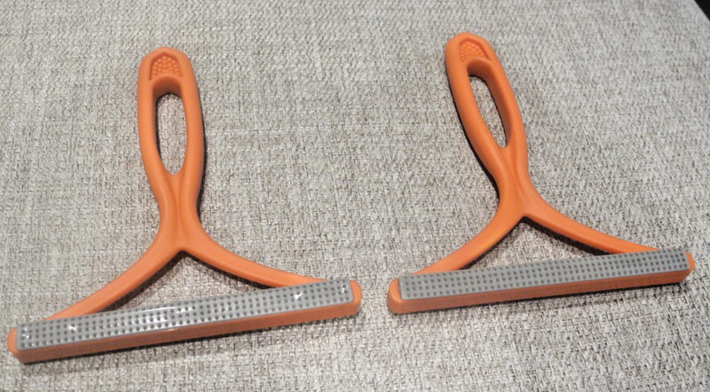 2 Pet Hair Removal Tools for Furniture, Reusable Cat Dog Hair Remover Furniture