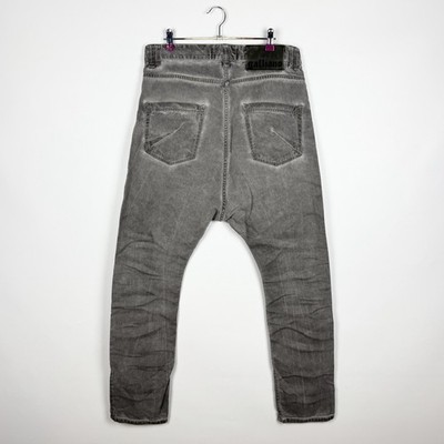 John Galliano サイズ46(M) Coating pants John Galliano SS11 Drop Crotch Denim Pants Mens VTG Archive