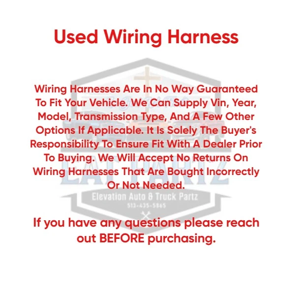 Arnés de cables de batería Ford Flex 2013 PN-DA8T14B060BJ usado OEM Foto 3 de 4