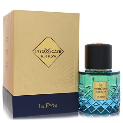 Khadlaj La Fede Intoxicate Blue Elixir by Khadlaj Eau De Parfum Spray 3.4 oz ...