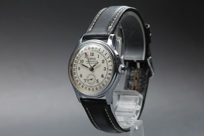 ORIS Pointer Date 6651 weiß 31 mm Handaufzug kleine Sekunde Herren JP fast...