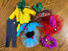 Vintage Lot of Authentic "Barbie" Outfits plus add-ons, 1980's, Great Condition