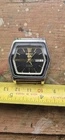 Seiko 5 Vintage Day Date Black Dial Automatic Watch Working