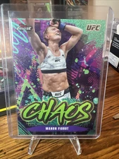 2024 Manon Fiorot Topps Finest Aqua Glitter Chaos #CHA-5 Flyweight