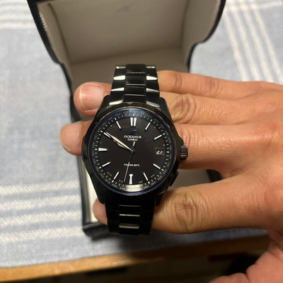 Casio Oceanus OCW-S100B-1AJF Tough Solar Atomic Titanium Watch