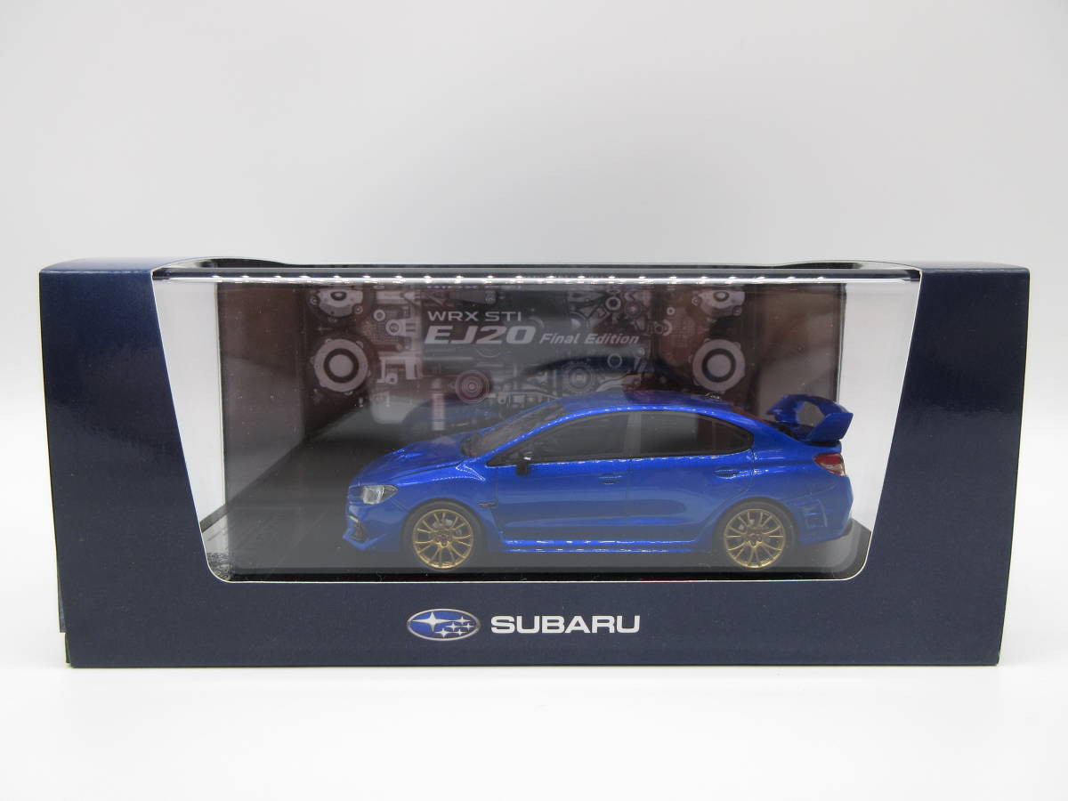 1/43 SUBARU WRX STI EJ20 Final Edition 2019 Dealer special