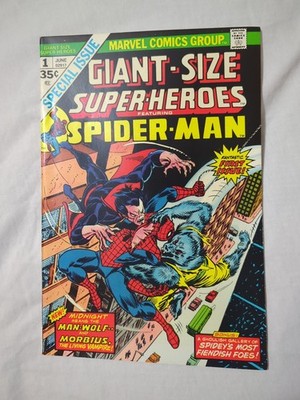 Giant-Size Super-Heroes Featuring Spider-Man #1 1974 Morbius Man-Wolf NM+/MINT