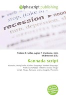 Frederic P. Miller (U. A.) | Kannada Script | Taschenbuch | Englisch (2026)