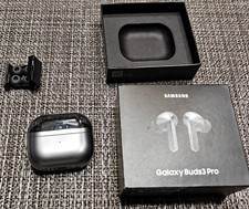 Samsung Galaxy Buds3 Pro Wireless Earbuds Silver SM-R630-Excellent - comply tips