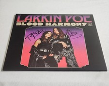 Larkin Poe Autographed Blood Harmony Bone White Vinyl LP