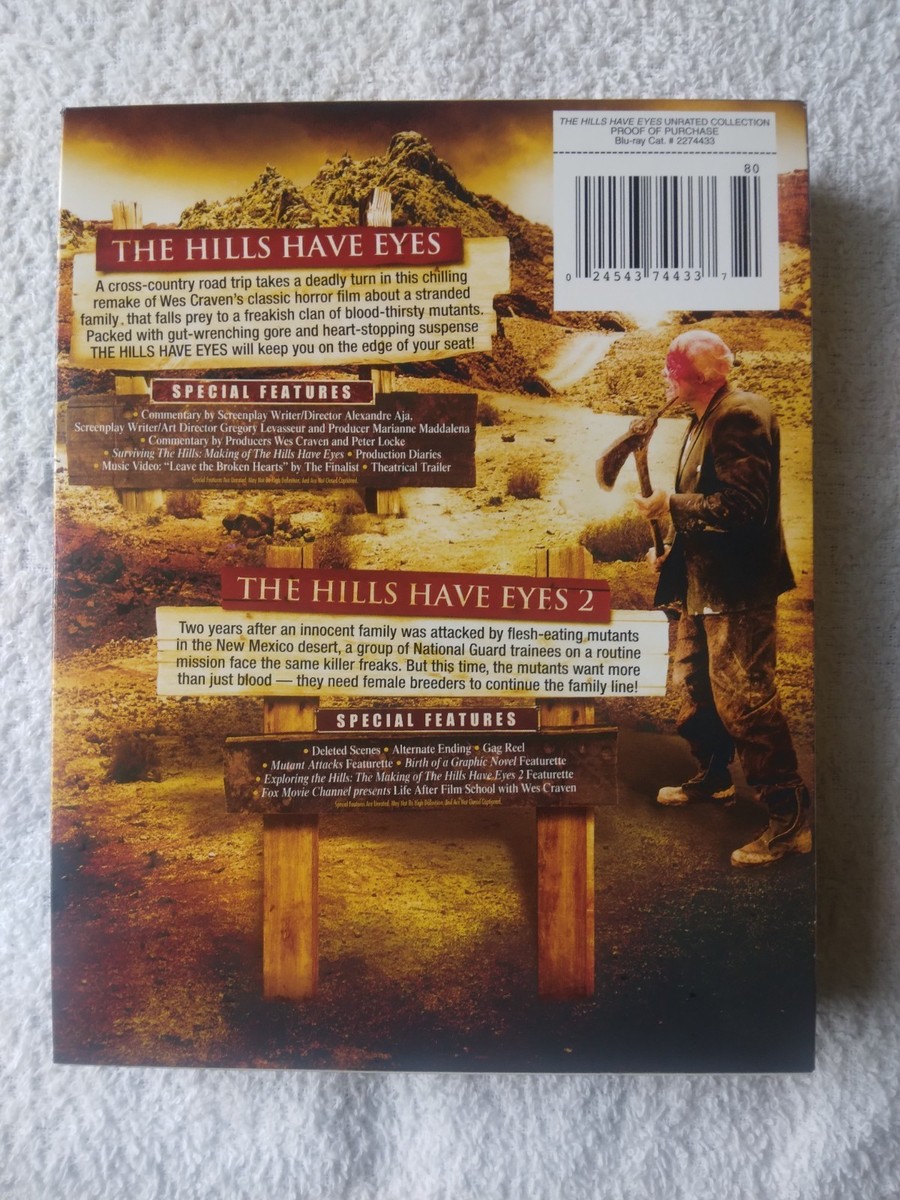 THE HILLS HAVE EYES ヒルズ　ハブ　アイズ　2枚セット希少 THE HILLS HAVE EYES ヒルズ ハブ アイズ 2枚セット希少