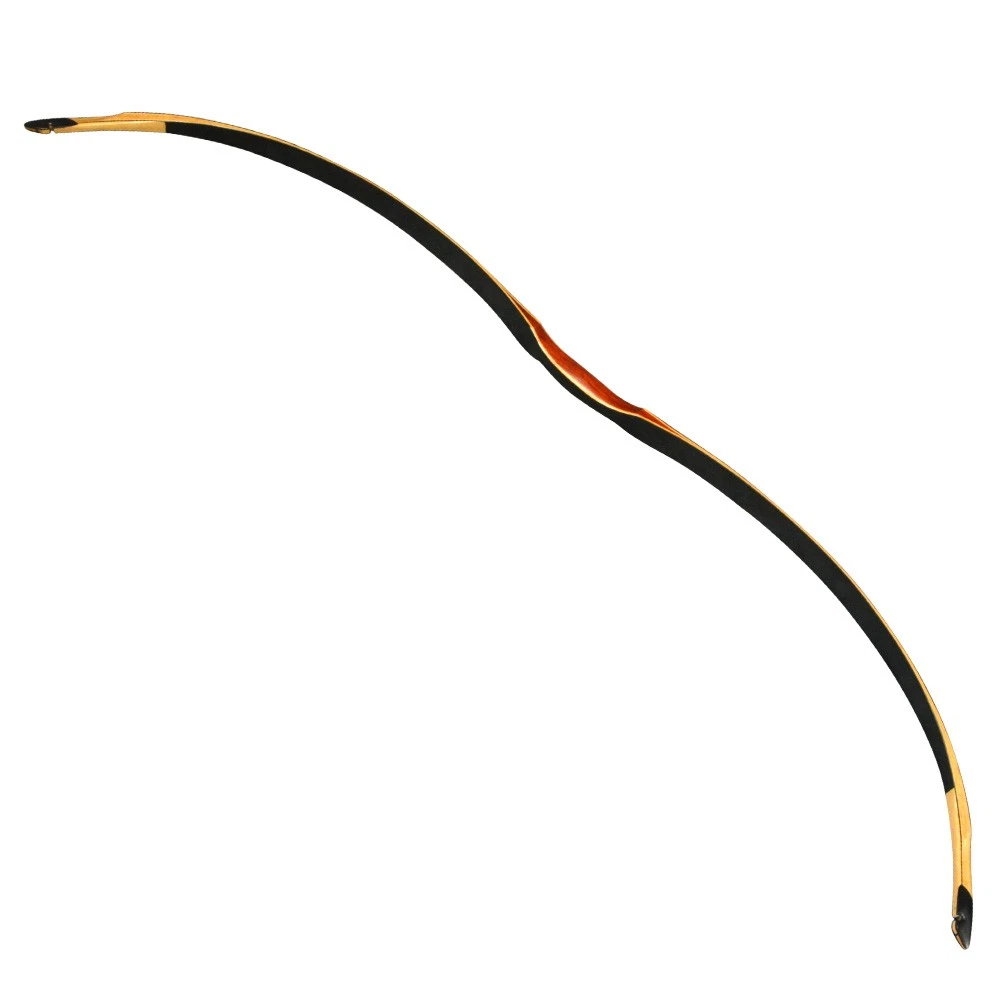 Traditional 55inch Wooden Longbow 20-50lbs RH LH Archery Hunting Target Practice