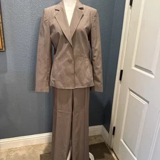 express design studio Suit Brown Women’s Pants 6 Jacket 8
