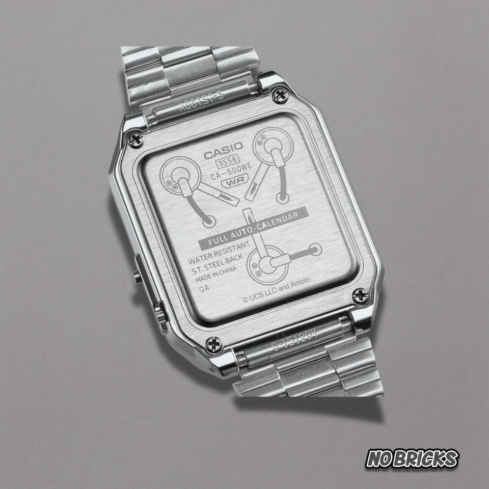 CASIO Back To The Future CA-500WEBF-1A Limited Edition Armbanduhr - NEU/ OVP - Bild 4 von 4