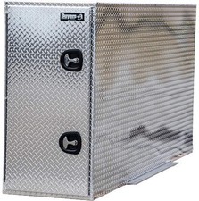 Buyers BP964824 Diamond Tread Aluminum Straight Side Backpack Truck Tool Box