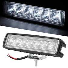 18W 800LM 6LED Fog Lamp Bar Auto Light Bar For Motorcycle Off Road Car