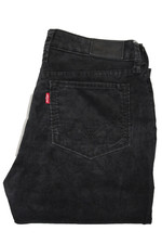 Levi's 551 Flare corduroy women's jeans W32 L32 black LEVK184
