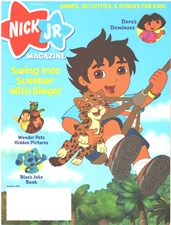 NICK JR Magazine May June 2007 Diego Dora Wonder Pets Blues Clues Backyardigans