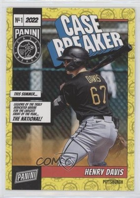 2022 Panini National Convention Case Breaker 72/199 Henry Davis #CB32 1y9