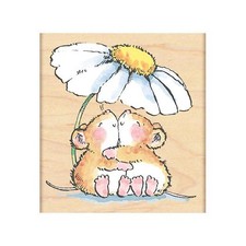 Penny Black Wood Mounted Rubber Stamp -Squeeze 'til I Squeak 1664J